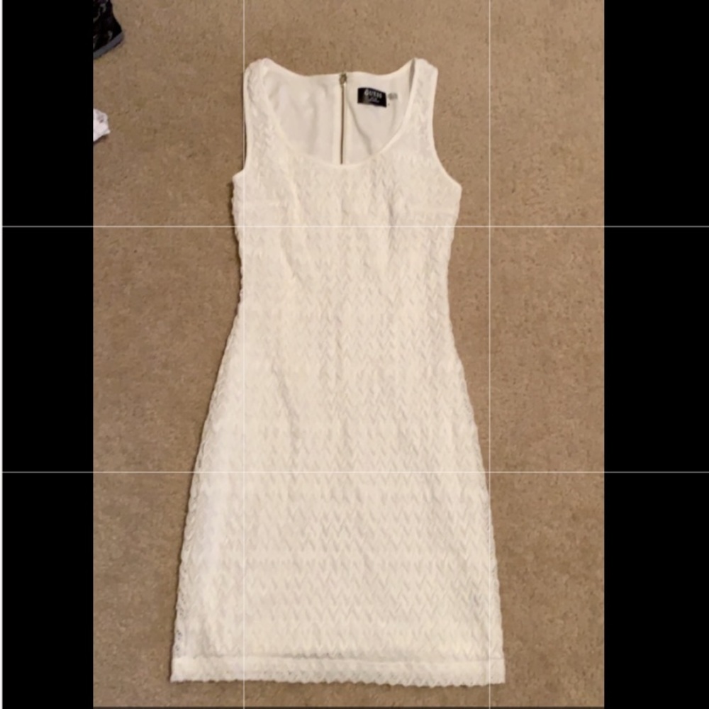 Guess white dress size 4 small